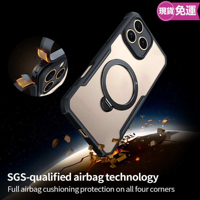 日本旋轉磁吸支架防摔殼 Moto Edge50 Edge40 Pro Fusion G34 5G 車載軍規鷹眼透明手機殼