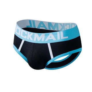 JOCKMAIL 男士三角褲背帶內褲平角內褲棉質運動休閒內衣