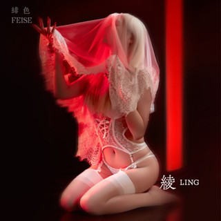❤️緋色❤️現貨 綾天生絲滑 綾花嫁婚紗 柔軟刺繡蕾絲 雲緞高彈材質舒適親膚 高階訂製禮盒 表表演禮服套裝