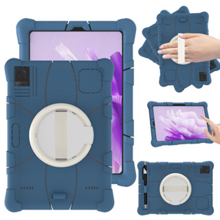 360 ° Tcl Tab 10S 10L 10HD 4G 10L Gen2 10.1 英寸兒童安全防震保護套帶手寫筆的