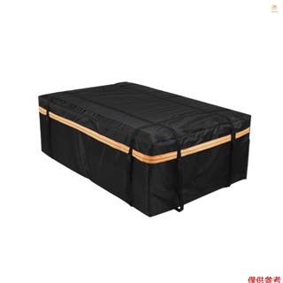 Casytw 行李袋車頂行李架帶夜間反光條通用行李袋儲物立方體袋旅行露營