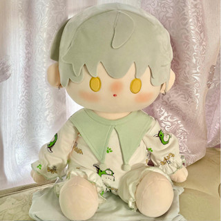好物推薦 熱銷【日谷宅樂屋】免運 40cm棉花娃娃衣服坐姿一番賞春鞦季純棉連體爬服可愛外穿衣服