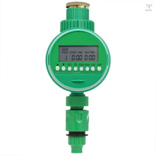 Toyutw)插座可程式設計軟管水龍頭定時器 3/4" 1/2" 水龍頭自動無線水網關花園灌溉澆水定時器電池供電