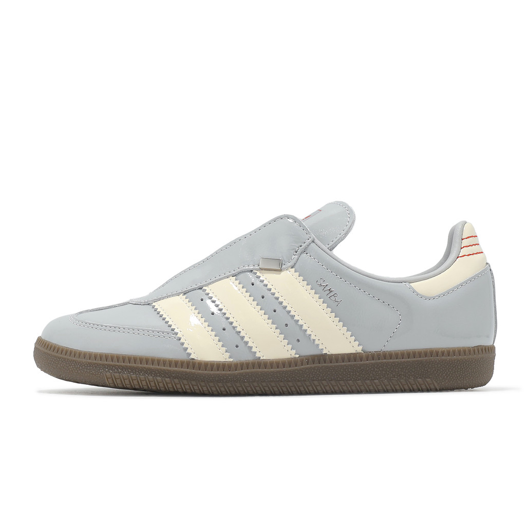 adidas 休閒鞋 Samba OG 男鞋 女鞋 灰 米白 皮革 德訓鞋 愛迪達 三葉草 [ACS] JQ0012