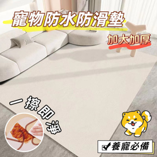 寵物防滑地墊 狗狗地墊 寵物止滑墊 寵物睡墊 寵物墊 大尺寸 免洗寵物 地墊 素色 寵物地毯 貓咪地墊 寵物防水墊