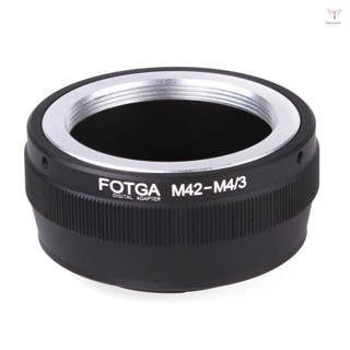 國際牌 OLYMPUS Fotga 轉接環,用於 M42 鏡頭到微型 4/3 卡口相機奧林巴斯松下數碼單反相機