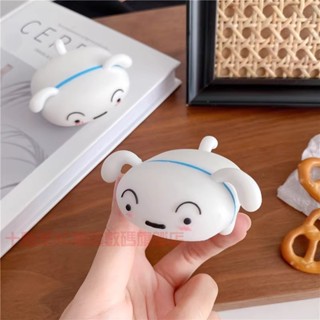 現貨☀蠟筆小新 蘋果 AirPods 4 矽膠保護套 小白 AirPods Pro 1/2/3代 無線藍芽耳機 防保護殼