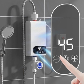 4500W快速即熱式電熱水器小型恆溫熱水器家用熱水器