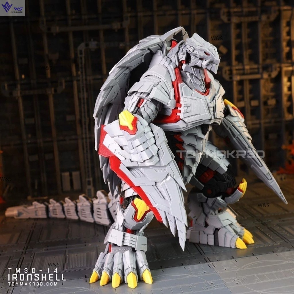 W&S家 3d打印加美拉 機械加美拉 卡美拉 機械卡美拉 可動模型 可動公仔 可動人偶 公仔 模型