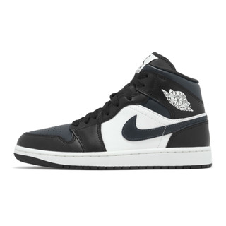 Nike 休閒鞋 Air Jordan 1 Mid 男鞋 黑 白 中筒 AJ1 一代 [ACS] DQ8426-010
