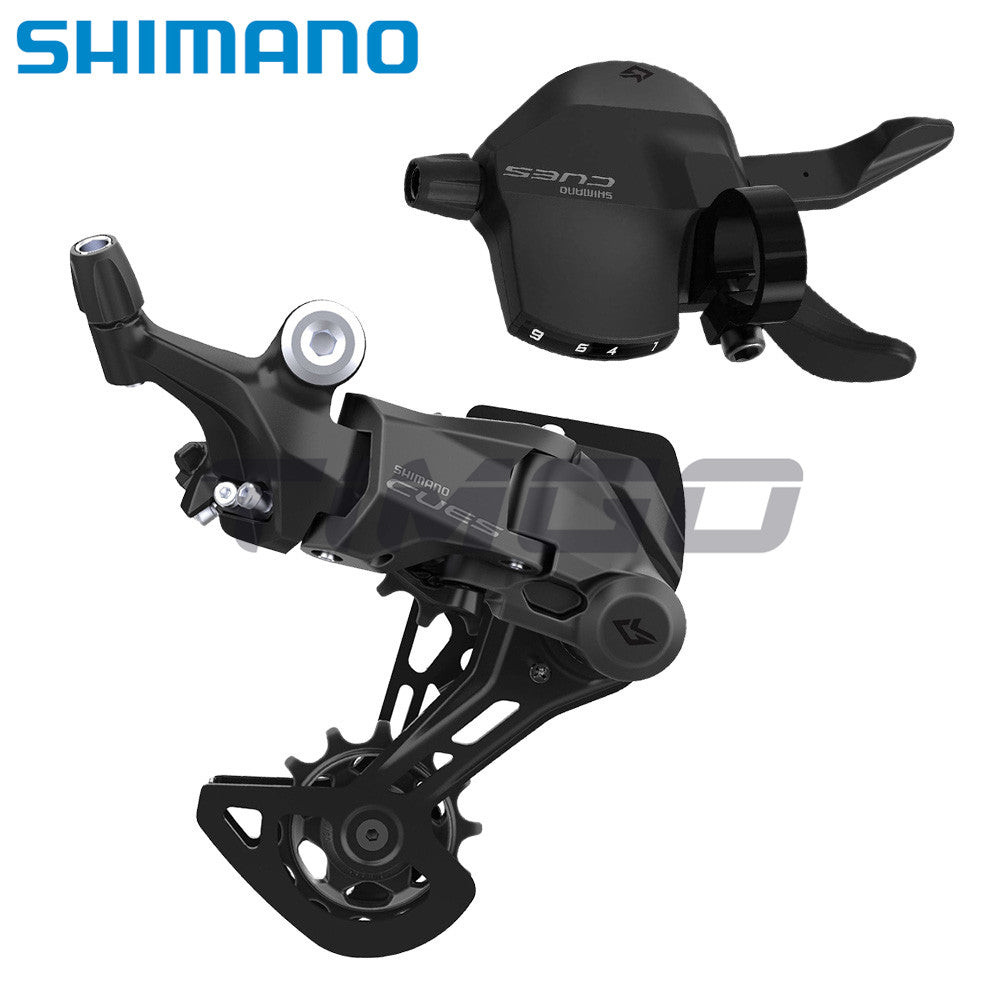 Shimano Cues U4000 山地自行車 1x9 速度後變速器系統套件 RD-U4000 SL-U4000-R