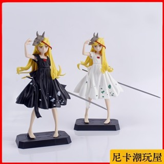 ❤️忍野忍❤️美少女公仔 物語系列 小忍 獨家頂配 炫光燈座 防潮塗層 景品手辦 巨無霸模型 辦公室潮物 生日禮物A