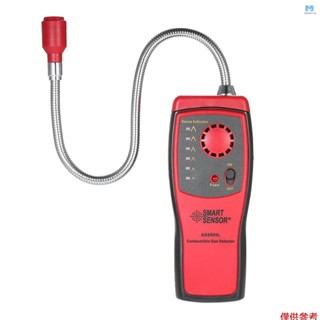 Smart SENSOR 便攜式 - 汽車可燃氣體檢測儀和氣體檢測儀測試儀手持式洩漏聲音報警燈