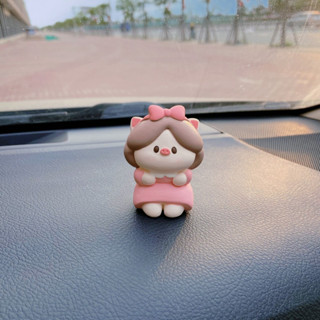 香薰蠟燭 香薰蠟燭 豬豬車用香薰擺件香水汽車中控臺五菱MINI裝飾車內用品擴香石女生