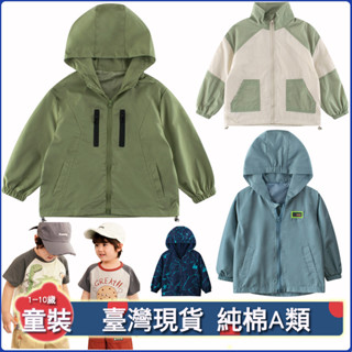 90-140兒童防風外套 2025年新款純棉男童運動外套 小男孩外套 卡通兒童過年服外套 小女孩外套 戶外防風外套