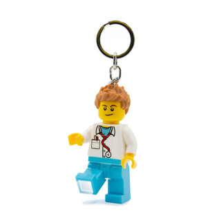 LEGO樂高城市系列男醫生鑰匙圈燈 eslite誠品