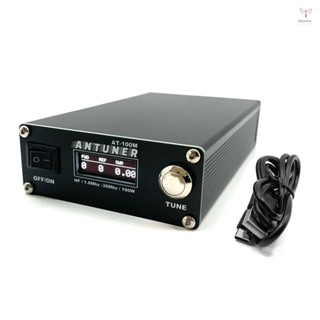 Antuner 全能 1.8MHz-30MHz 100W 天線調諧器內建駐波計功率計用於高頻無線電 USDX G1M F