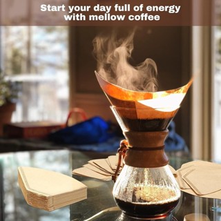 咖啡濾紙濾紙 V60 1-4 杯 100 PCS 紙滴咖啡渣過濾器