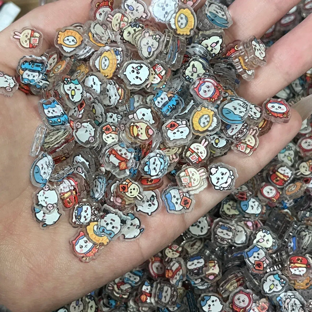 台灣發貨✨免運 小紅書同款 吉伊卡哇 1cm小片片 亞克力 手工diy 耗材 貼片 烏薩奇 小八 吉伊卡哇周邊