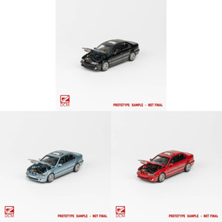 DCM 1:64 寶馬 BMW M5 E39 引擎蓋可開 合金模擬汽車模型