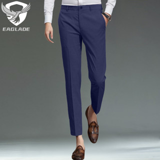 Eaglade Slacks 男士休閒韓版高爾夫正裝褲 X201 藍色 D04