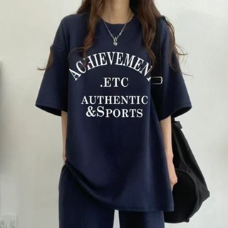 衣時尚 套裝 上衣 短袖T卹 長褲 休閒褲 S-2XL新款印花字母韓版圓領短袖長褲兩件套ME005-74946.