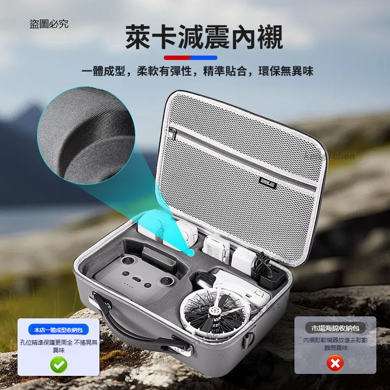 dji 無人機 空拍機 適用於 大疆 DJI FLIP 無人機 兼容RC-2 RC-N3 手提包 斜挎包 便攜包 收納包