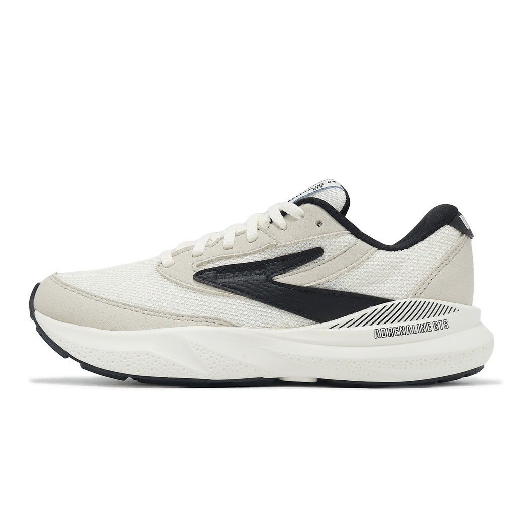 Brooks 慢跑鞋 Adrenaline GTS 24 女鞋 米白 路跑 腎上腺素 [ACS] 1204261B154