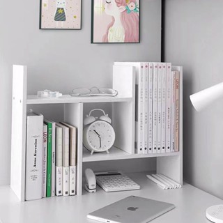 南投出貨🏆 簡易桌上書架學生宿舍置物架辦公桌書桌收納架省空間桌面書櫃