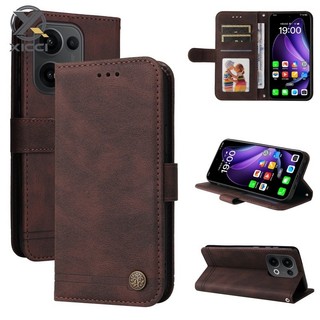 XICCI 適用於 OPPO Reno 14 5G/Reno 14Pro 5G/Reno 14F 5G 手機殼帶翻蓋卡槽
