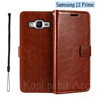 SAMSUNG Hp 三星 Galaxy J2 Prime 翻蓋錢包手機皮套磁性翻蓋錢包外殼