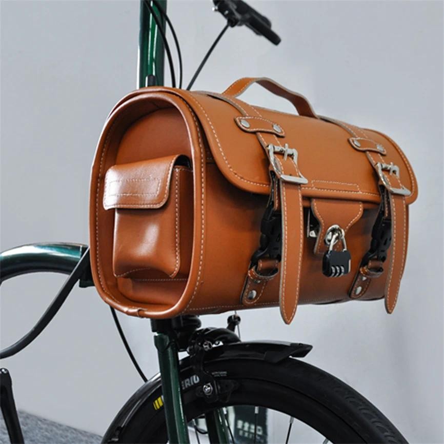 Litepro 自行車皮包大容量防水包通用掛包自行車配件適用於 Brompton Bike