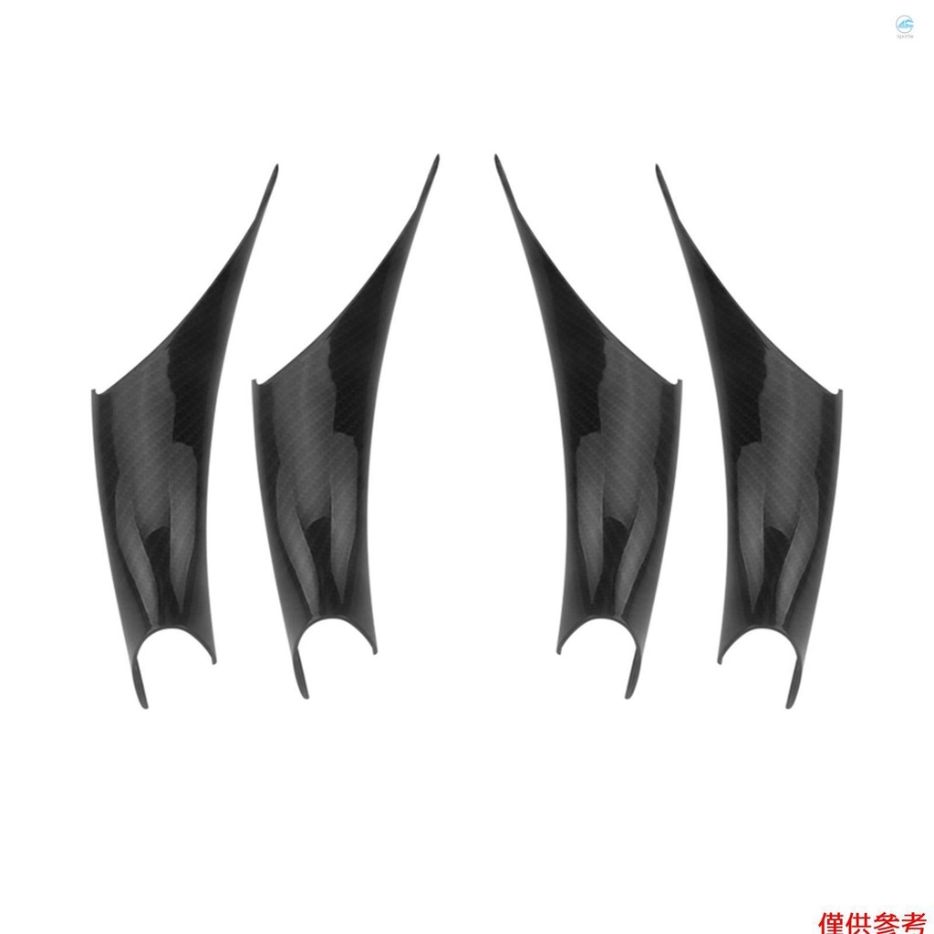 BMW Crtw 汽車內飾門板把手蓋扶手保護飾板更換適用於寶馬 3 4 系 2012-2016 F30 F35 碳纖維