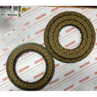 Transpeed 10R80 全新自動變速箱零件汽車變速箱 1 套變速箱離合器包摩擦套件棕色高品質福特 F-150 E