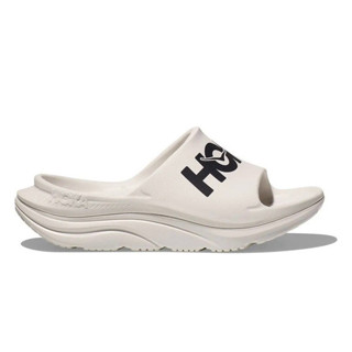 Hoka Ora Athletic Slide 1155154WBLC 男 恢復拖鞋 白/黑