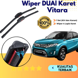 SUZUKI 鈴木 Grand Vitara 無框雙橡膠雨刷 1套左右無鐵架摩托車車玻璃片