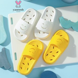 【YAOEENH】16-24CM 中兒童游泳浴室家用拖鞋 夏季男女童漏水鏤空厚底涼拖鞋 現貨 快速出貨