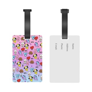 BT21 行李牌各種旅行箱標籤商務身份證夾