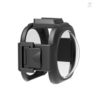 Puluz Lens Guards 鏡頭保護套帶冷靴支架相容 Insta360 ONE RS 1 英寸 360 版運動相