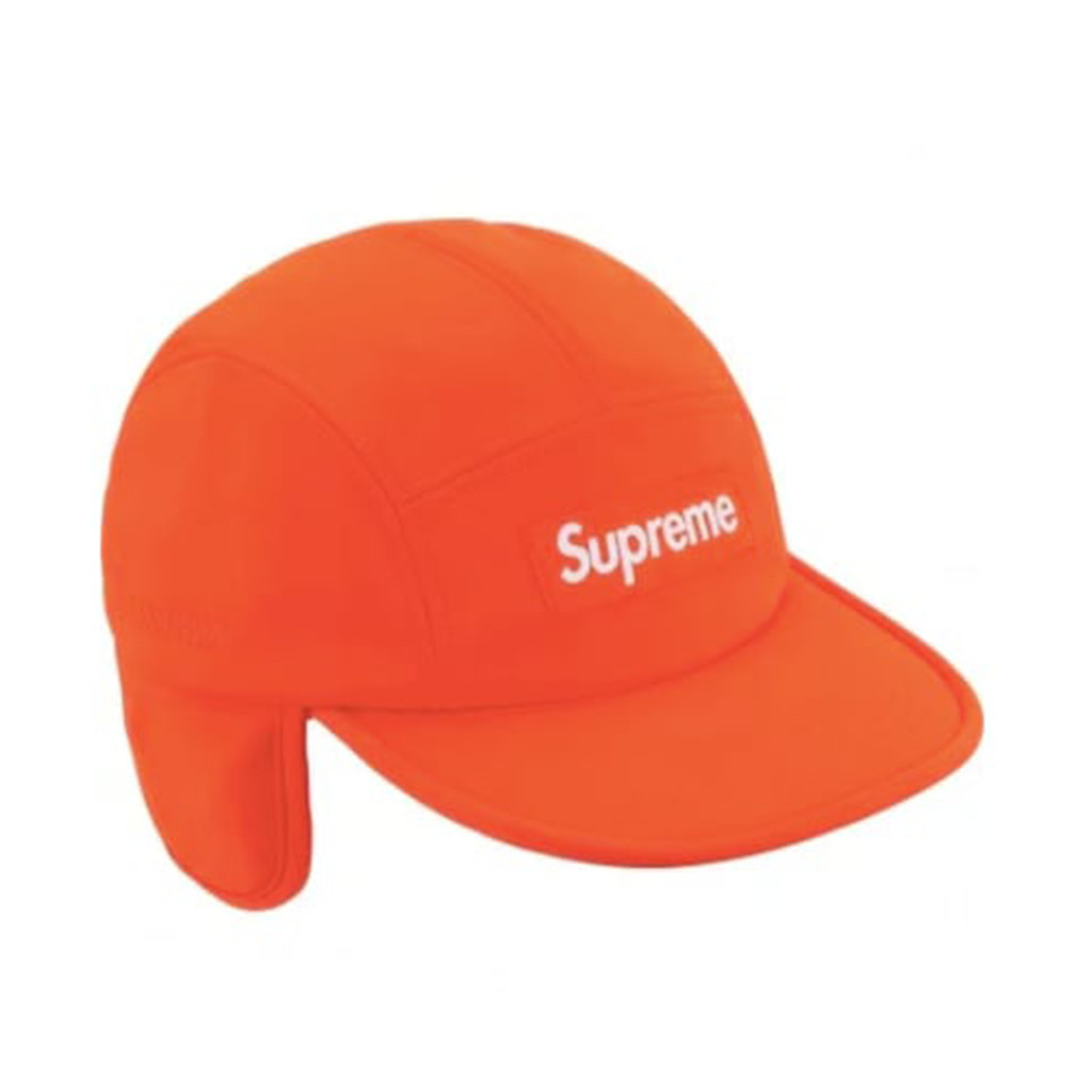 [FLOMMARKET]Supreme 24FW Windstopper Earflap Camp Cap 飛行帽 橘色
