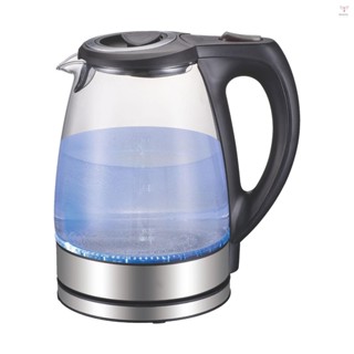 Toyutw)1.7l 電熱水壺 110V 1500W 玻璃熱水壺快速加熱電茶壺開水器和加熱器帶自動關閉功能