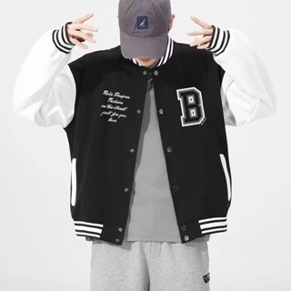 男式寬鬆夾克外套棒球服款式加棉加厚休閒男裝熱賣