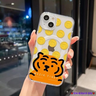 臺灣發貨 磁吸手機殼 muzik 老虎 i16手機殼 適用 iphone16 15 14 13 12 11pro max