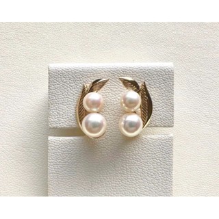 Mikimoto 耳環 珍珠 Akoya 14k mercari 日本直送 二手