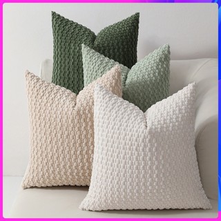 【現貨 免運 速發 】新款燈芯絨抱枕套 大抱枕60*60cm  抱枕套 45x45 可愛抱枕 立體泡泡粒抱枕 沙發靠枕