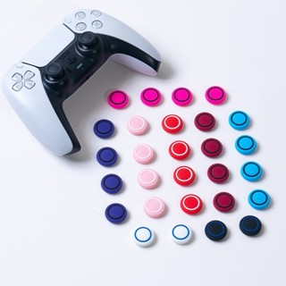 4 件裝模擬搖桿控制器效能拇指握把相容 PS5、PS4、Xbox One、Xbox Series X/S 控制器操縱桿握