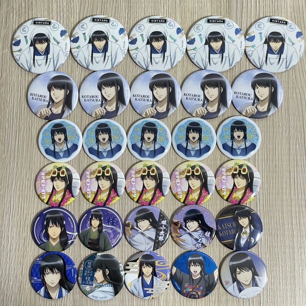 免運 正版日穀 銀魂吧唧 桂小太郎專盤吧唧 雪閤戰 dash鞦 英倫風dmm 小胡桃小店