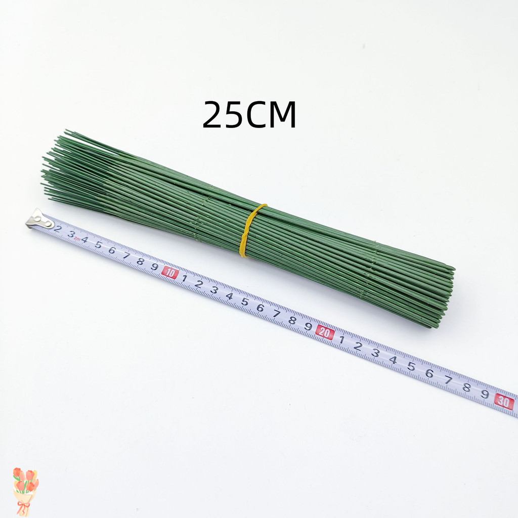 仿真花杆DIY材料配件鐵絲直徑2mm扭扭棒手工花杆批發