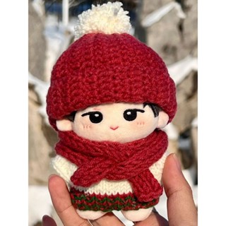 🚚臺灣出貨⛓️ SEVENTEEN全圓佑10cm棉花娃娃芝麻圓醬wonwoo海星體聖誕禮物帥氣吊飾 公仔玩偶吊飾