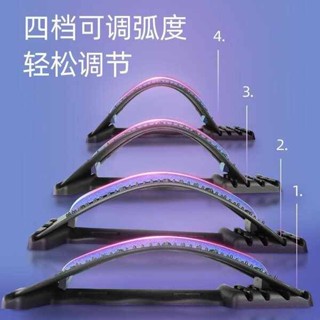 運動器材 核心訓練 腰部支撐架靠墊腰枕護腰墊腰椎間盤突出部位型按摩器背部舒緩拉伸